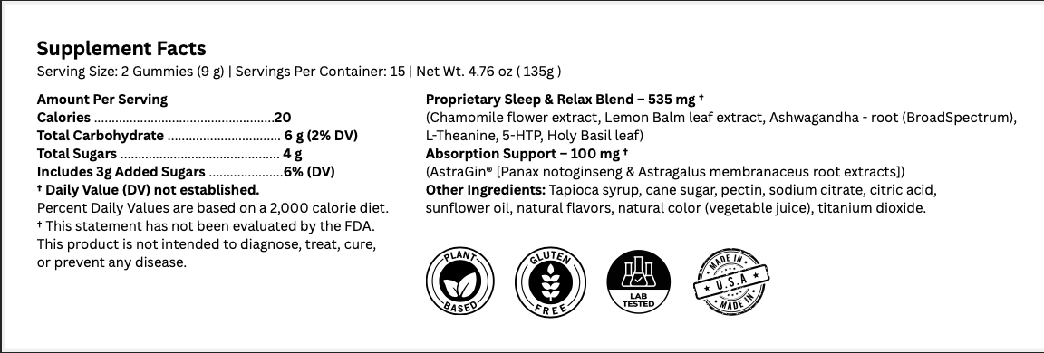 REST™ Sleep & Relaxation Gummies